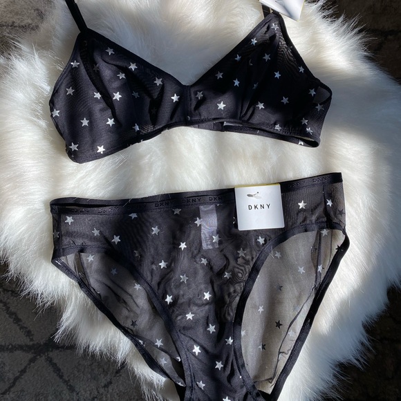 Dkny Other - DKNY Black mesh underwear set 🖤😍🤩
